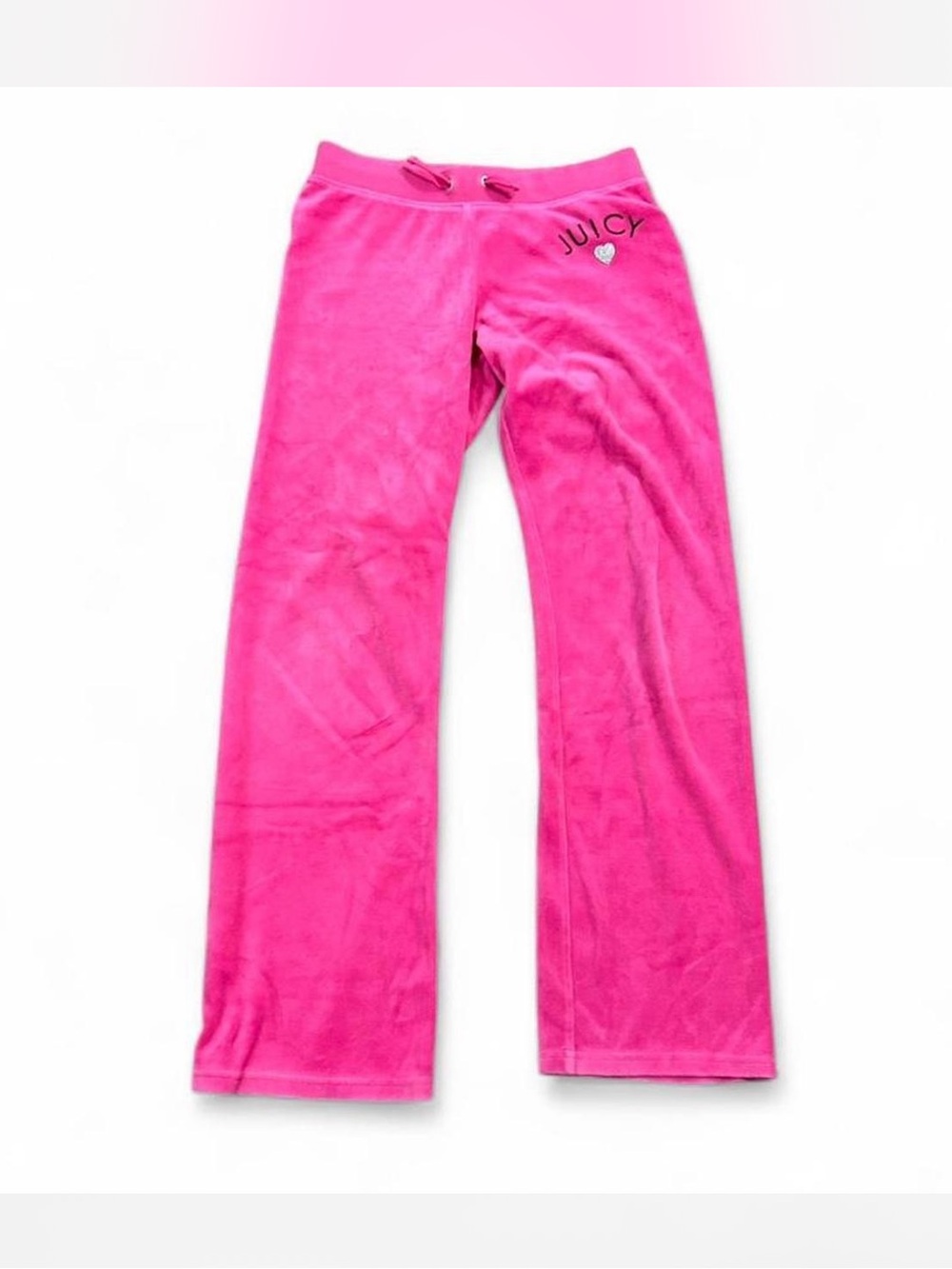 Juicy Couture Hot Pink Velour Track Pants
